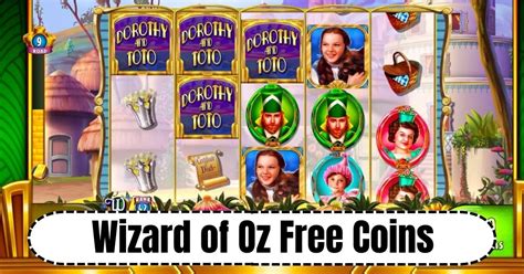 wizard of oz free coins bonus